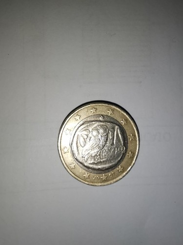 Moneta euro rara gufo - rara,