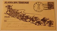 Circolo Alaska 10 novembre 1947 slitta cane squadra posta