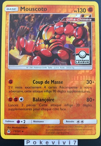Carte pokemon mouscoto - mouscoto, 77/131