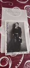 VASCO CAMPAGNARO in Andrea Chenier musica lirica foto con dedica autografo 1949