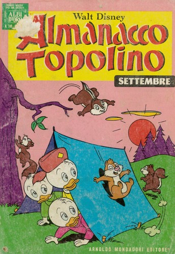 Almanacco topolino 249 - almanacco,