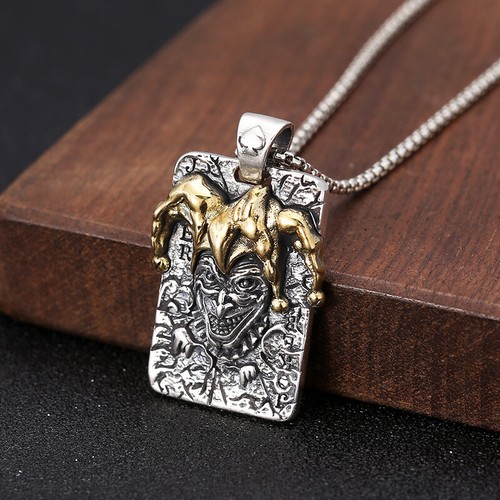 Collana con ciondolo carte - , da