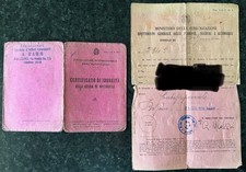 ?Raro Libretto Circolo Ferroviario di Bolzano Patente Idoneità Motocicli 1935