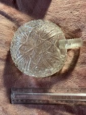 Vintage Imperial Glass Nappy - Sawtooth Edge