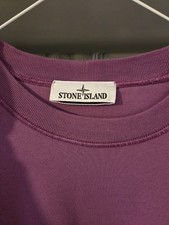 Felpa uomo Stone Island viola