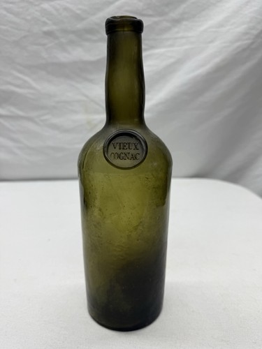 Antica bottiglia vino verde - bottiglia,