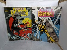 SUPER SATANIK n°1, SUPER KRIMINAL n°1- 1993,MBP - magazzino-