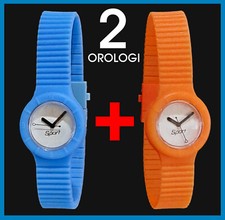 2 X Orologio Sport Cinturino Silicone Uomo Donna hop Unisex Analogico Quarzo hip