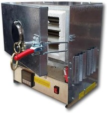 FORNO ELETTRICO DA TAVOLO 1000C 1832F, 2 RIPIANI, FINESTRA AL QUARZO