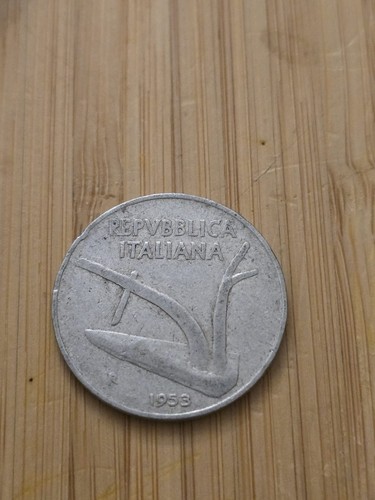 Repubblica italiana lire - repubblica, 10