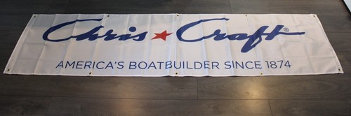 Chris craft banner bandiera - banner,