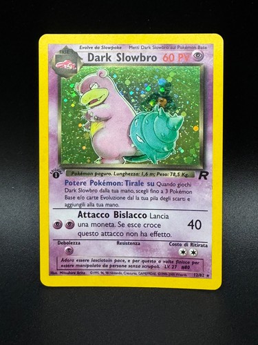Pokèmon 1999 dark slowbro - pokèmon,
