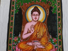 Buddha tenda Batik tappeto da
