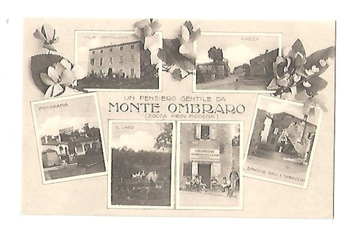 Zocca monte ombraro 1910 - monte,