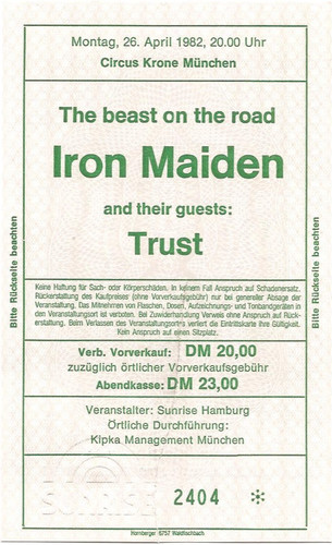 Iron maiden the beast - maiden,