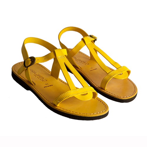Sandali donna gialli - sandali, in