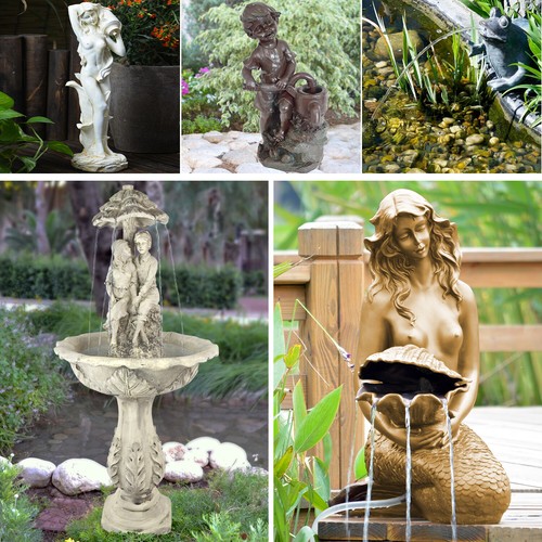 Fontana solare cascata per - ,