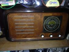 PHONOLA Radio d'epoca orizzontale mobile in legno, funzionante