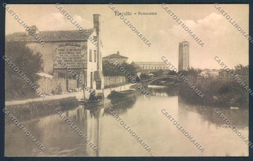 Venezia torcello cartolina - venezia,