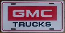 Targa Vintage GMC Novità Metallo Goffrato Nuova Vecchio Stock Camion #2084