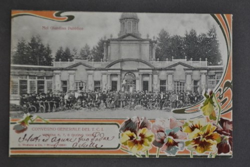Cartolina modena palazzina - cartolina,