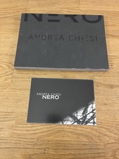 Andrea Chiesi: NERO. Testi Luca Beatrice e Marco Rainò (Tega Arte Contemp. 2005)