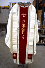 Paramento e stola bianco e