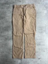 CARHARTT CARPENTER WORK PANTS BEIGE W33X32