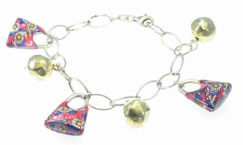 Bracciale argento 925 - argento, rodiato