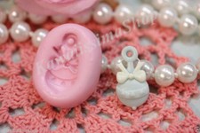 stampi gomma siliconica forma di sonaglio per bimbi per fimo cernit formine