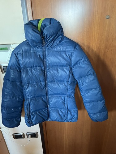 Piumino benetton blu - piumino,