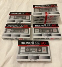 7 cassettes audio MAXELL UL