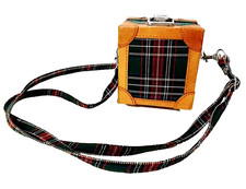 borsetta tracolla in cuoio e