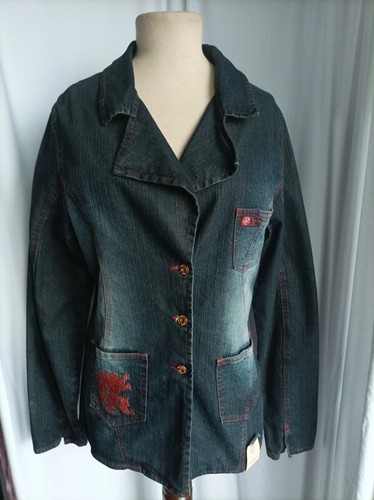 Giacca jeans marca rjc - in,