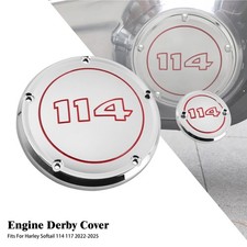 Coperchio derby motore cromato