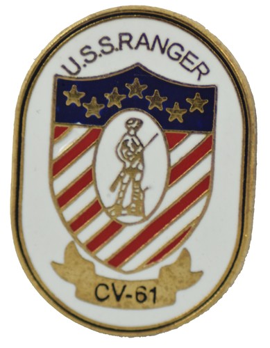 Spilla cappello uss ranger - spilla,