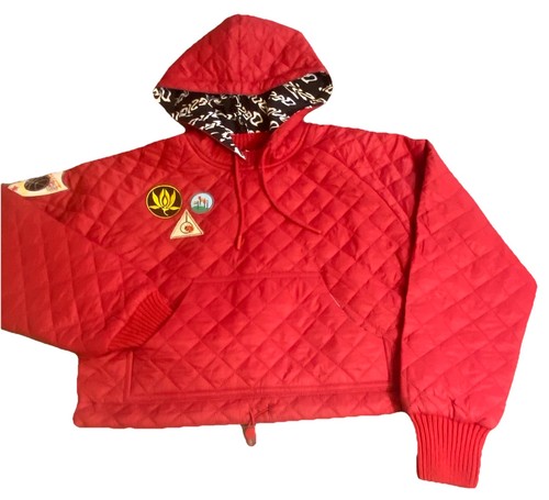 Giacca desigual donna rossa - donna,
