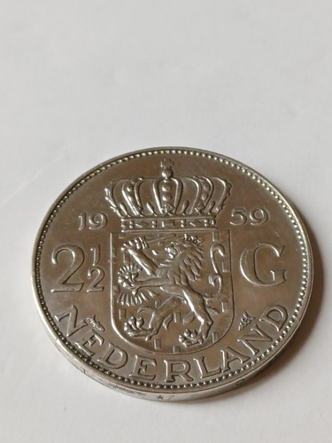 Gulden olanda argento 1959 - argento,