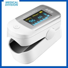 Pulsossimetro professionale da dito con display a colori - saturimetro ossimetro
