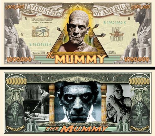Mummia banconota million - la,