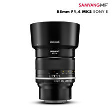 Obiettivo Samyang MF 1,4 / 85mm MK2 per Sony E-Mount nuovo