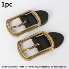 Uomo Pelle Ottone Cintura