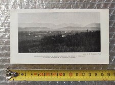 Treviso Quartier del Piave 1929 antica stampa fotografica DA INCORNICIARE