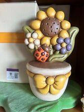 Thun pianta/vaso country con girasole Maxi nuovo con scatola