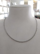 COLLANA In ORO BIANCO Uomo