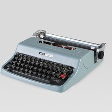 OLIVETTI LETTERA 32 azzurra