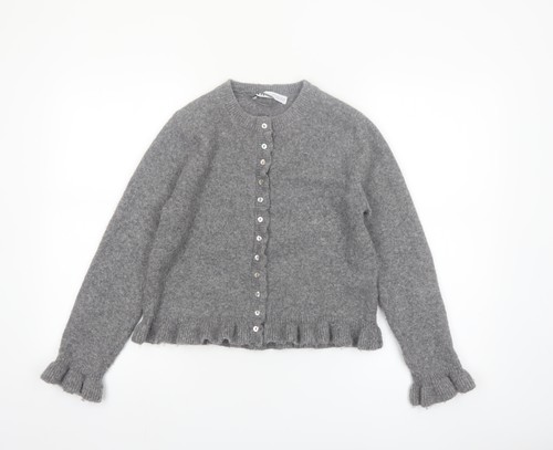 Zara cardigan donna grigio - grigio, in