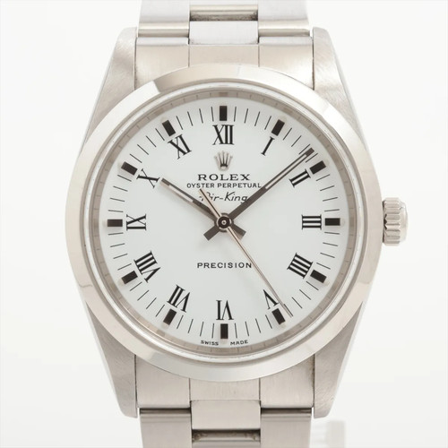 Rolex air king 14000m at - air-king, ss