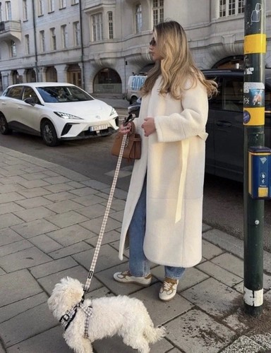 Cappotto pelliccia sintetica - cappotto,