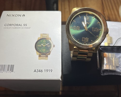 Nixon caporale oro verde - nixon,